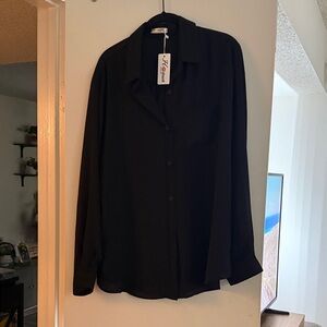 Classic Womans Blouse / Button Up Shirt